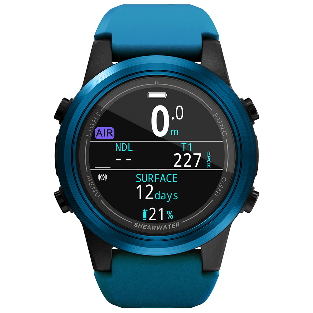 Shearwater Tern TX Dive Computer - Limited Edition Blue