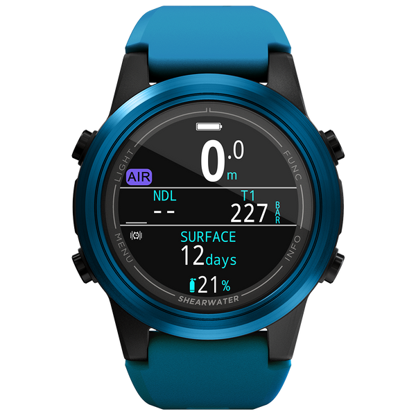 Shearwater Tern TX Dive Computer - Limited Edition Blue