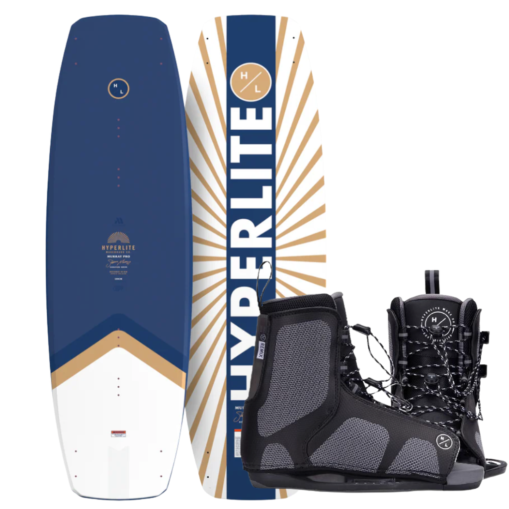 2026 Hyperlite Murray Pro Wakeboard w. Remix Boots