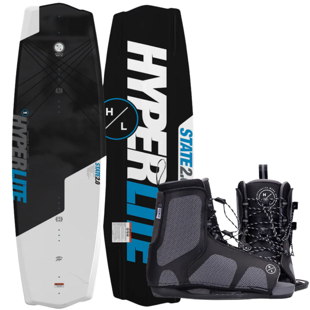 2026 Hyperlite State 2.0 Wakeboard Package