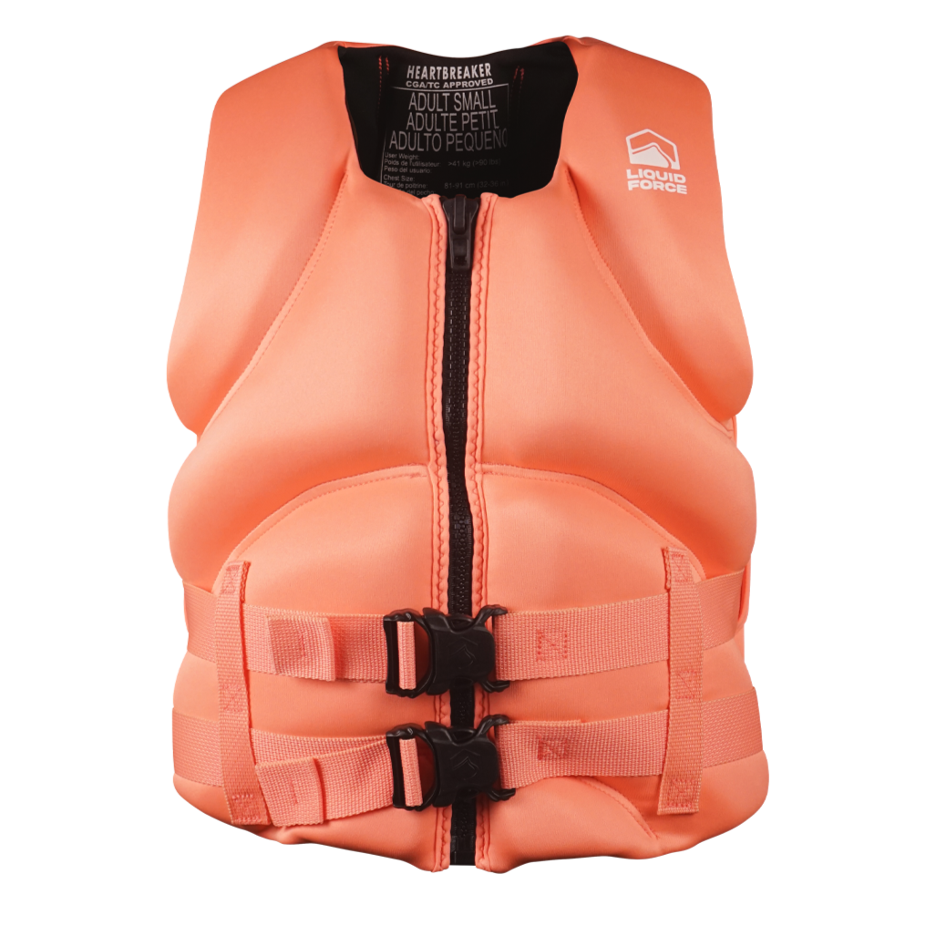 Liquid Force Womens Heartbreaker Neo PFD - Peach