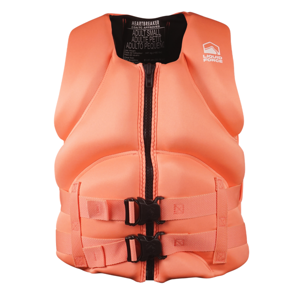 Liquid Force Womens Heartbreaker Neo PFD - Peach