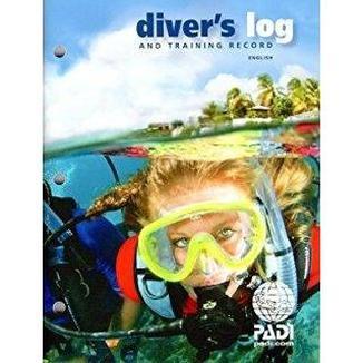 PADI Diver's Log Book with Training Record (English)