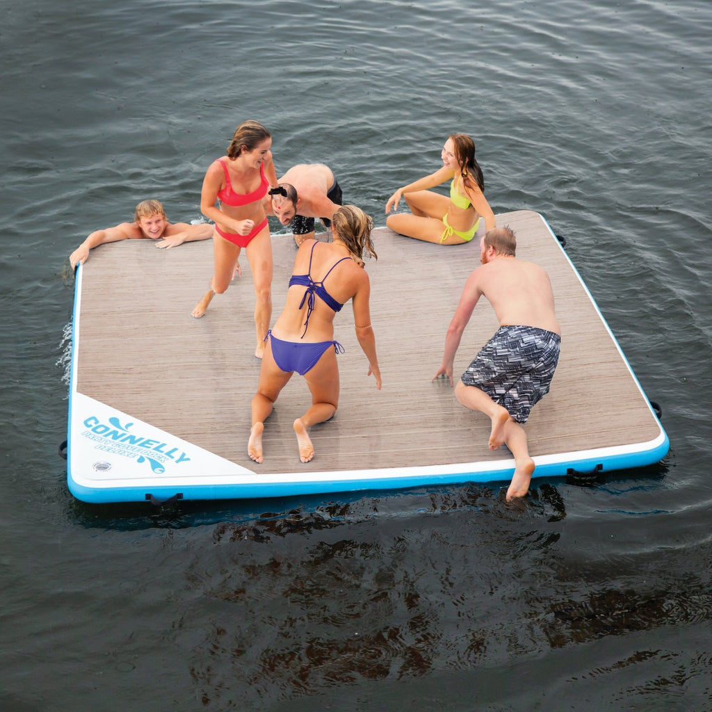 Connelly Inflatable Party Cove Dock Deluxe 10'x10' - SAVE $400!
